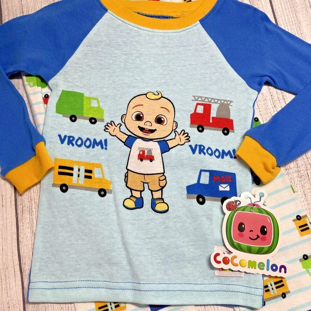 Cocomelon 2 Piece Pajamas Toddler Unisex Size 4T NWT Super Cute!